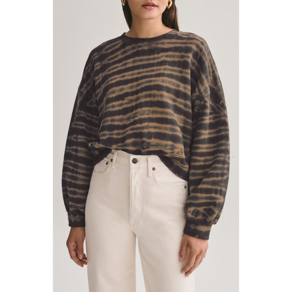 Agolde Sweaters - AGOLDE Richie Tie-Dyed Sweatshirt